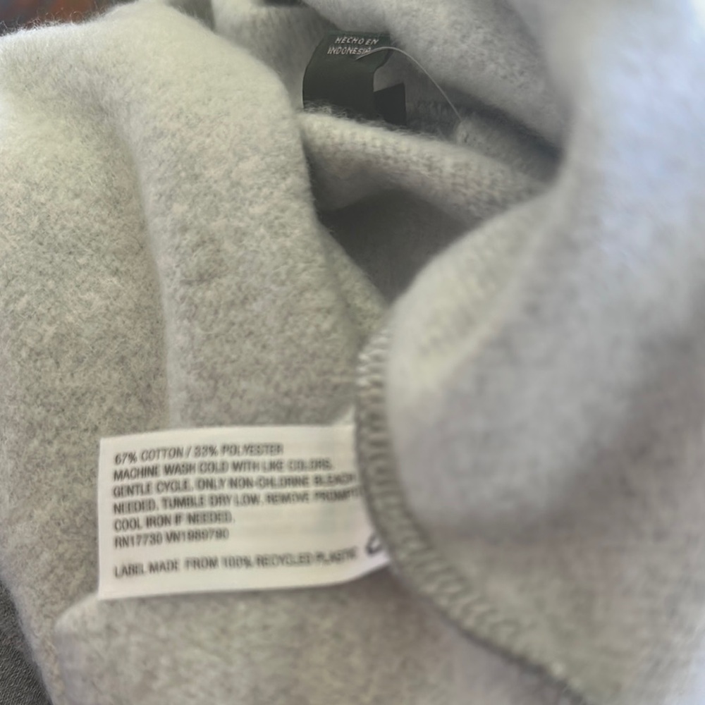 Wild Fable Gray Hoodie Cropped Women’s M - Picture 6 of 7